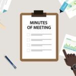 alt="minutes of a meeting"