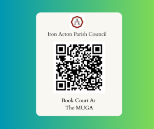 alt="QR code for link to booking page of website"